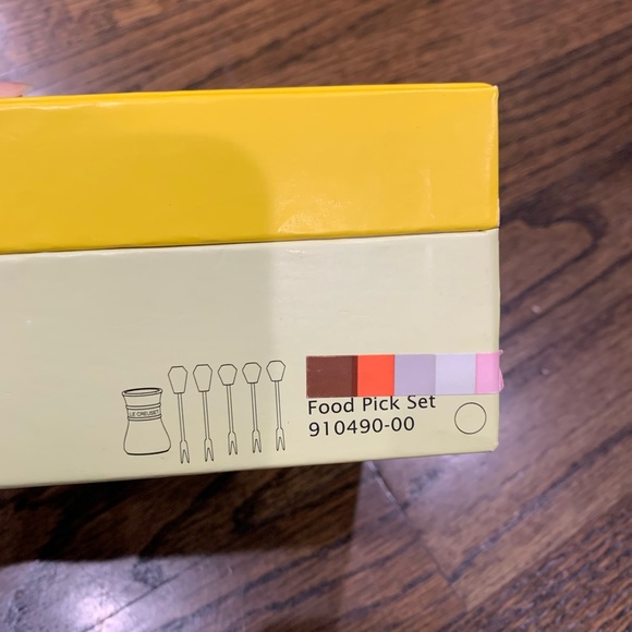 New Le Creuset Warm Palette Food Pick Set - Picture 4 of 8